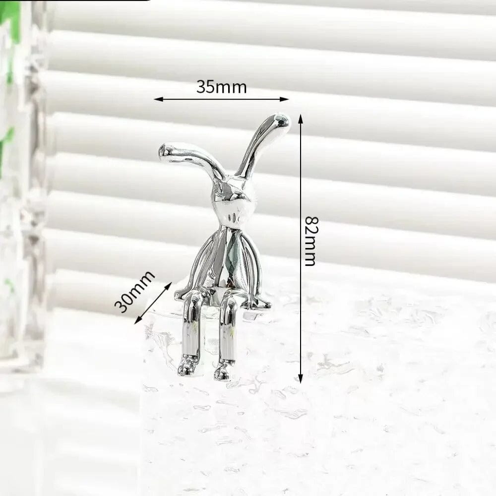 Décoration Intérieur - CarToonCharm™ - Argent S - Confort Auto